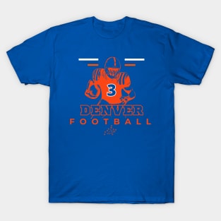 Denver Football Vintage Style T-Shirt